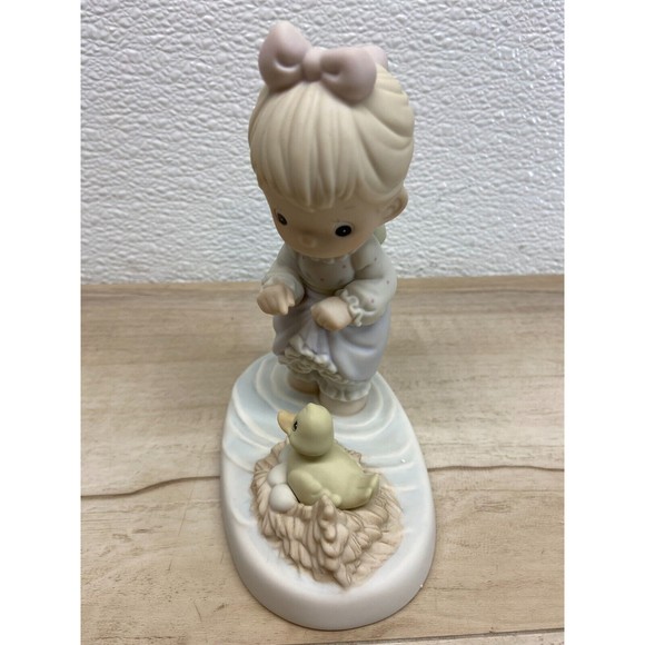 Vtg 1992 Enesco Precious Moments An Event Worth Wading Figurine - Picture 4 of 14